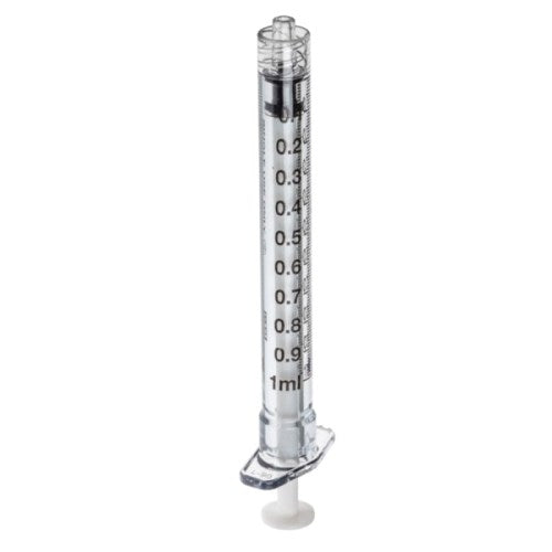 BD Plastipak Sterile Luer Lok Syringe 1ml - Box of 100 (Ref: 309628)