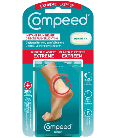 Compeed Extreme Blister Hydrocolloid Plasters