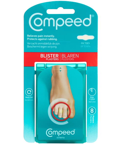 Compeed On Toes Blister Hydrocolloid Plasters